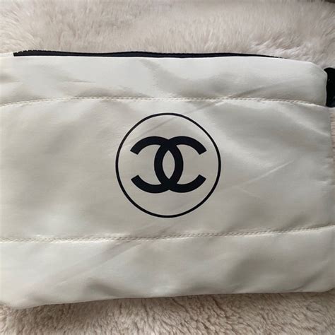 chanel puffer makeup bag